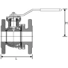 Stainless steel KLINGER Ballostar KHE ball valve | KP-2420